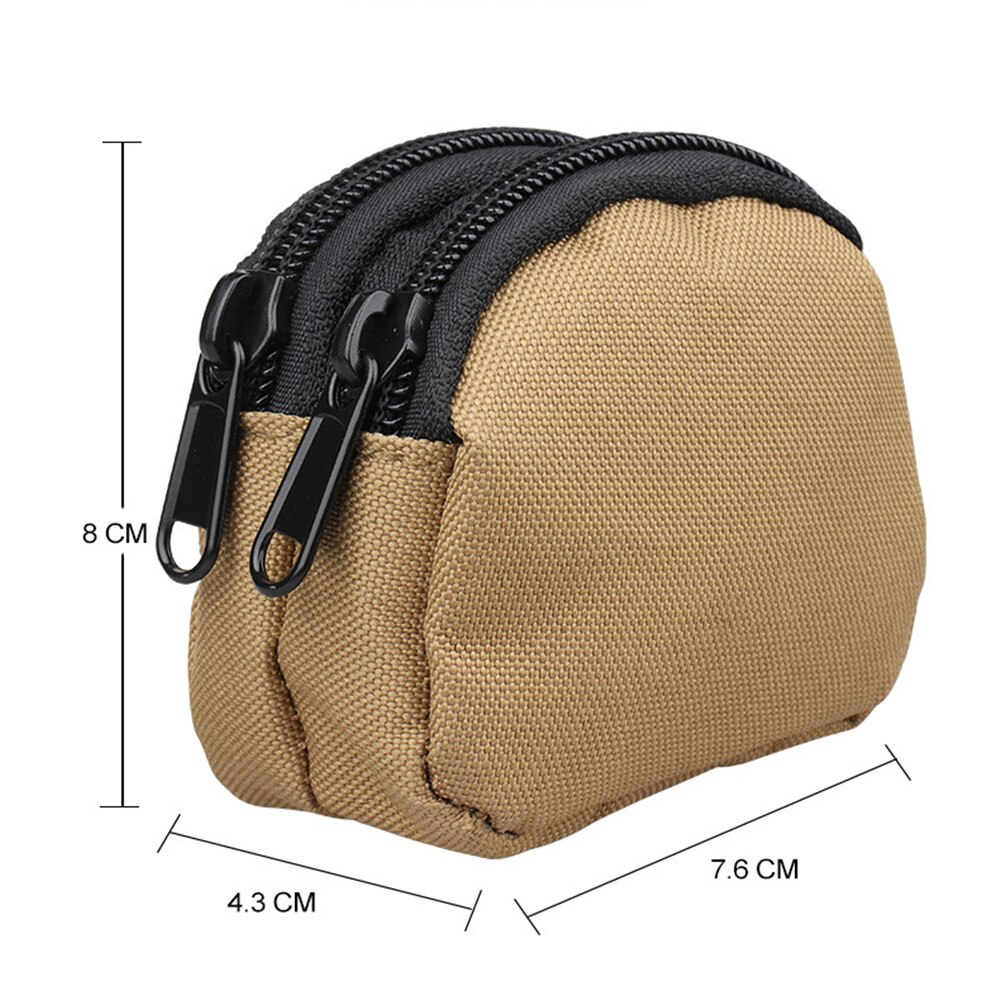 Outdoor Mini Fanny Pack Taille Pouch Camping Rits Taille Bag Key Coin Kleine Portemonnee Organisator Portemonnee Sleutel Tas