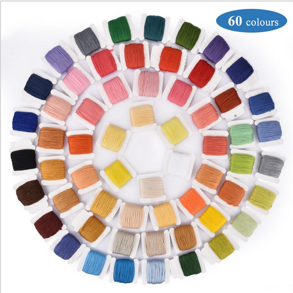 Embroidery Starter Kit Full Set-Magic Embroidery Pen Punch Needle,Hoops,Threads,Stitching Punch Pen Set Craft Tool for Beginner