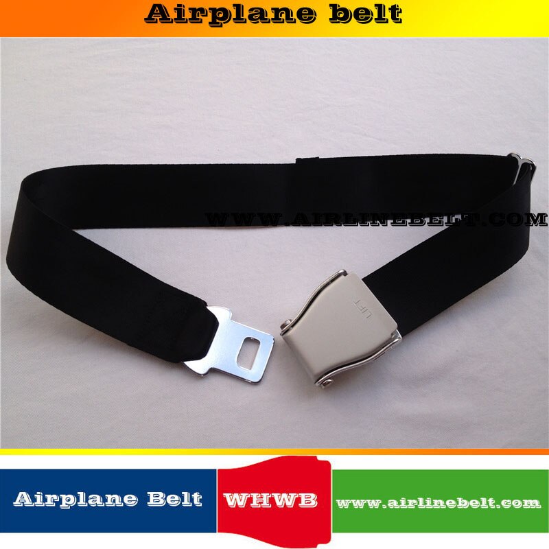 48mm breedte classic branding vliegtuigen gespen seat hand naaien riem mannen mode riem gewaardeerde gratis verwijderbare gesp: black belt