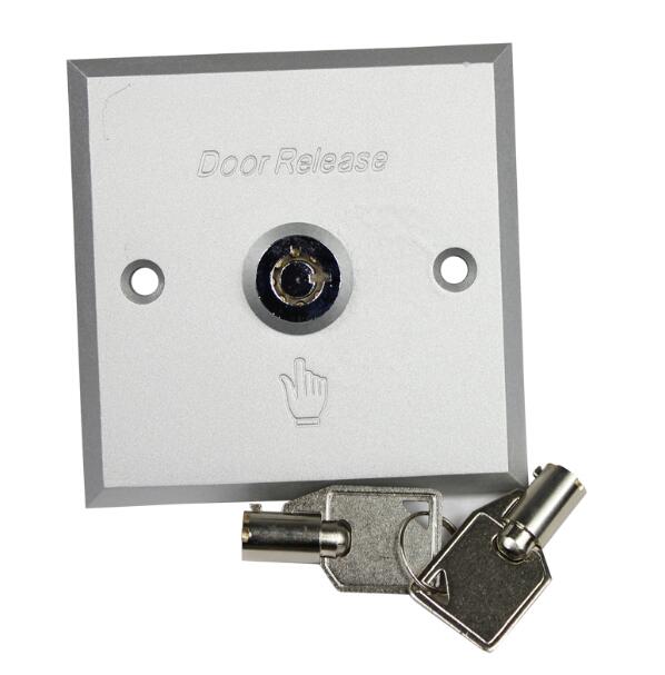 LPSECURITY Door button with keys Metal Exit switch button door release For GATE OPENER electric Lock Access Control system: 803E