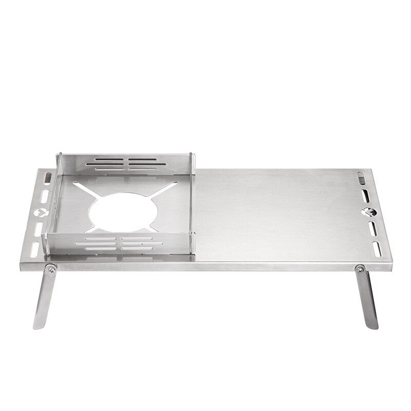 Campingmoon SOTO Stove Table Windproof SOLO Picnic Folding SUS Table Heat Resistant