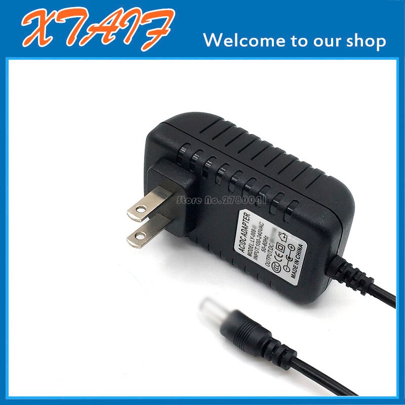 Dc 8v 0.5a 8v 500ma universel vekselstrømsadapter oplader til logitech l -ld4-2 kwt 08 e 00 jn 0661 534-000117 us eu stik