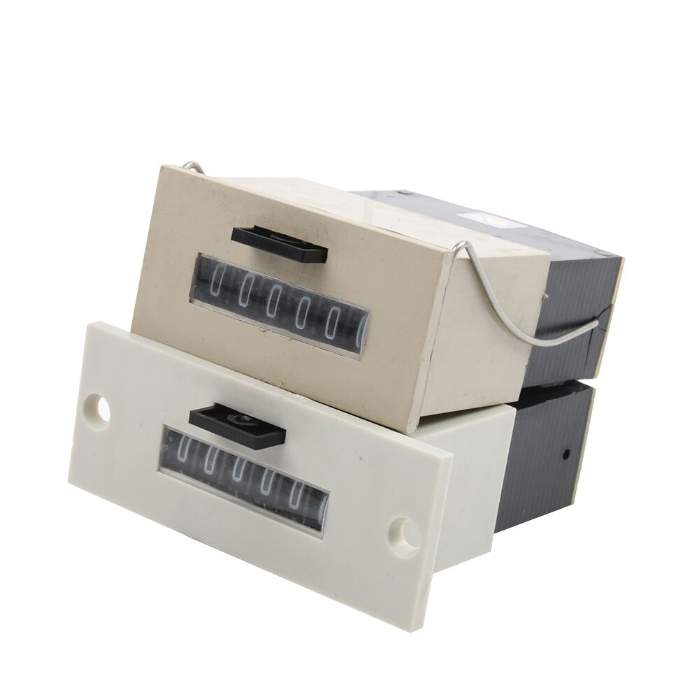 1PCS AC 220V AC 110V DC 24V DC 12V CSK5-NKW 5 digits Industrial counter Mechanical Electromagnetic counter