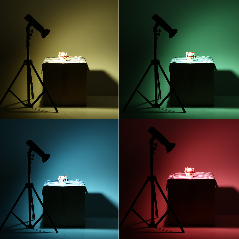 Godox AD-M plat de beauté réflecteur Standard avec 5 filtres de couleur diffuseur souple pour Godox AD200 AD180 AD360 AD360II flashs de caméra