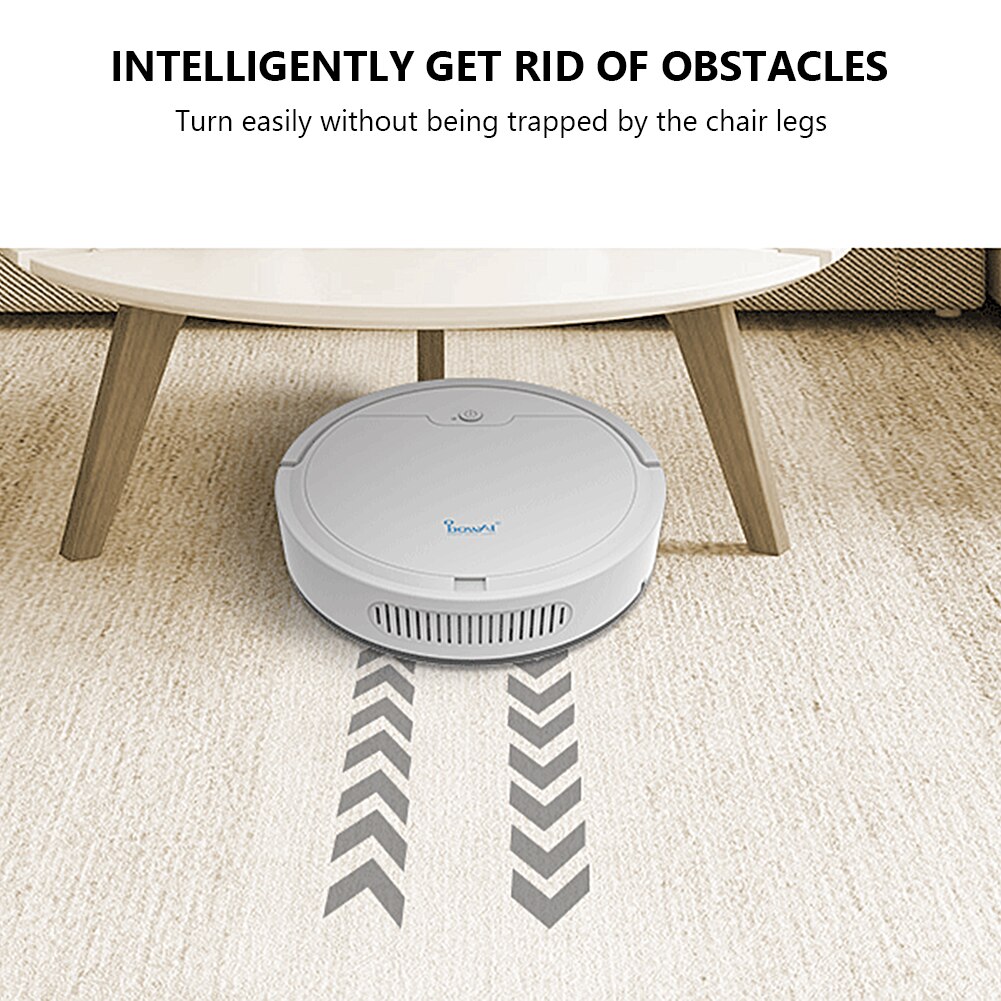 Robot Vacuum Cleaner Auto Machine Mopping Sweeping Suction Tool 1600Pa Cleaning Automatic Home Dry Wet Floor Navigation Smart