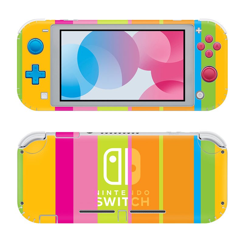 colorful For N intendo Switch Lite Protector Skin Sticker for switch lite pvc viynl skin sticker: TN-NSLite-0060