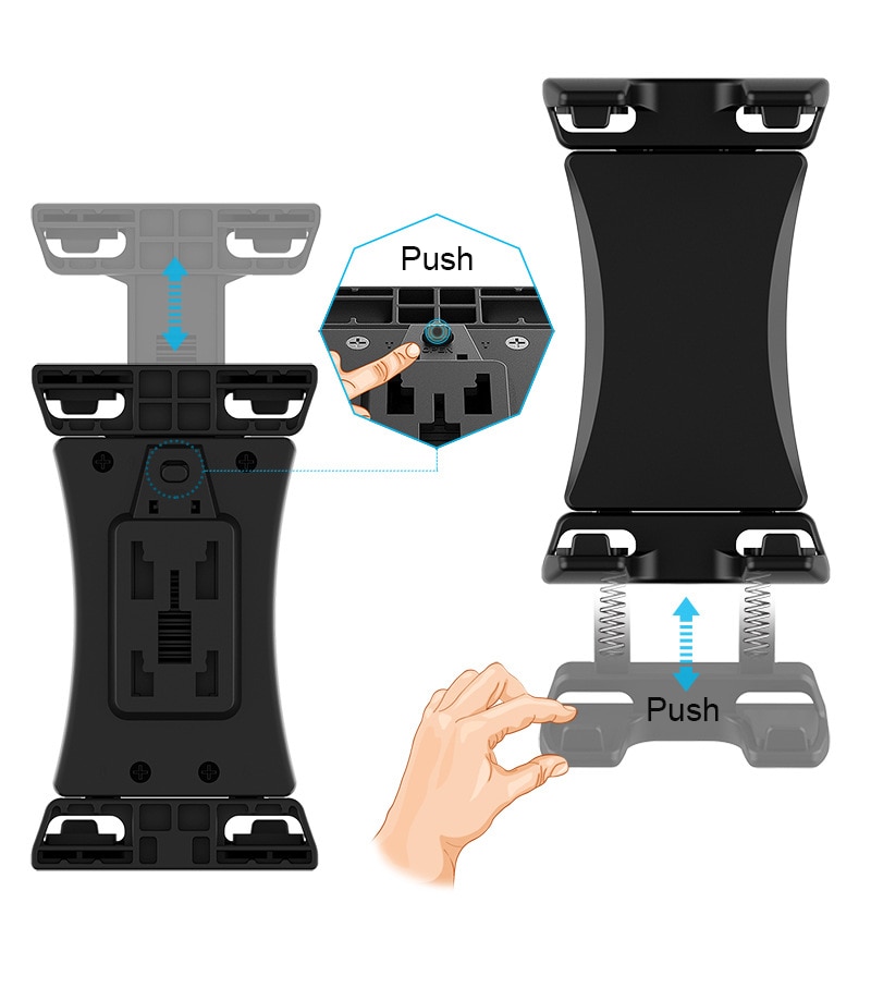 Portable Adjustable Car Headrest Mount Holder for Nintendo Nintendoswitch accessory Nintend Switch NS Console Stand Bracket