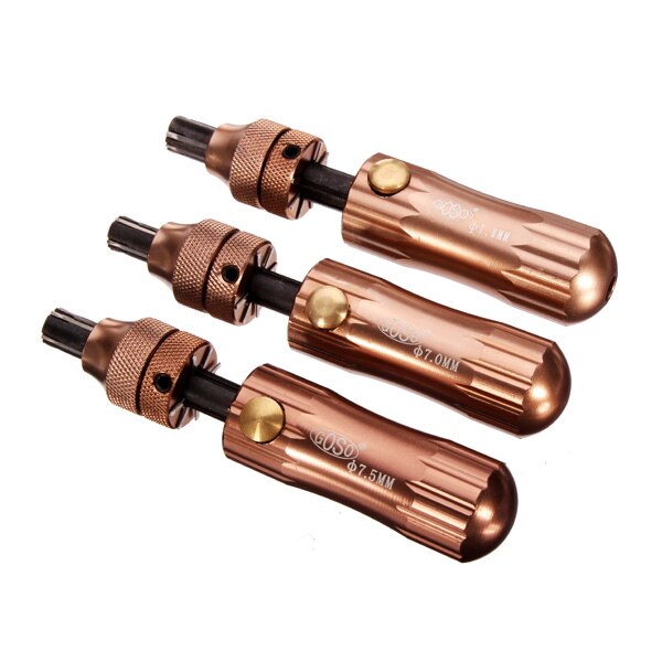 3Pcs Verstelbare Echt Goso Slotenmaker Reparatie Tools Voor Tubular Lock Key Finder Professionele Goso Tubular Tool Key Reparatie Tools