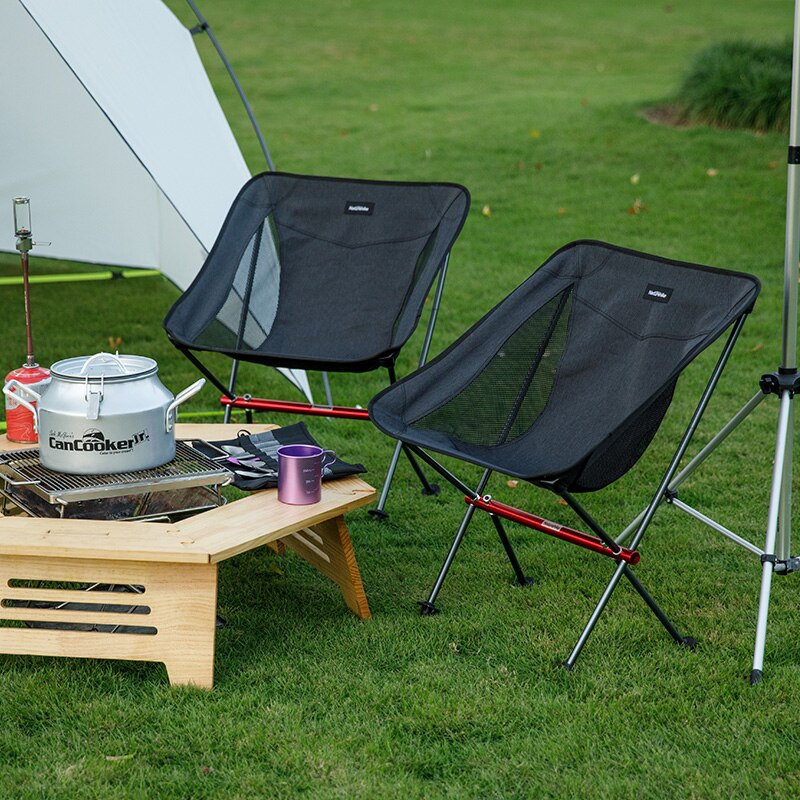 Naturehike bærbar sammenfoldelig fiskestol campingstol sæde aluminium fiskestol til udendørs picnic bbq strandstol