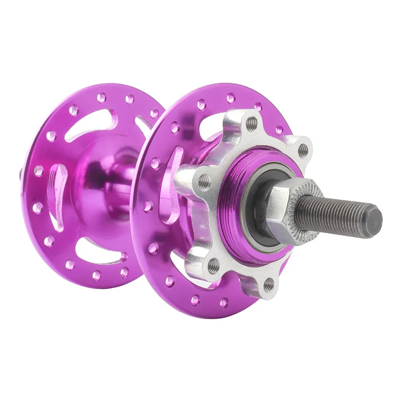 MUQZI 2 pz 44MM 48MM ruota libera cassetta filettatura mozzo discoteca freno rotore 6 bulloni adattatore flangia bicicletta