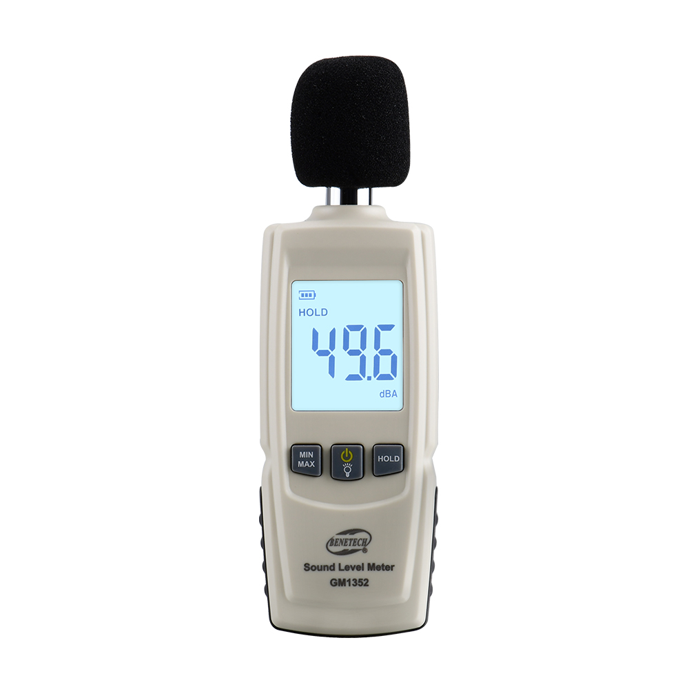 Digital Sound Level Meter Noise Tester Noise Audio Leve Meter 30-130dB Audio Detector Auto Diagnostic-tool Microphone GM1352