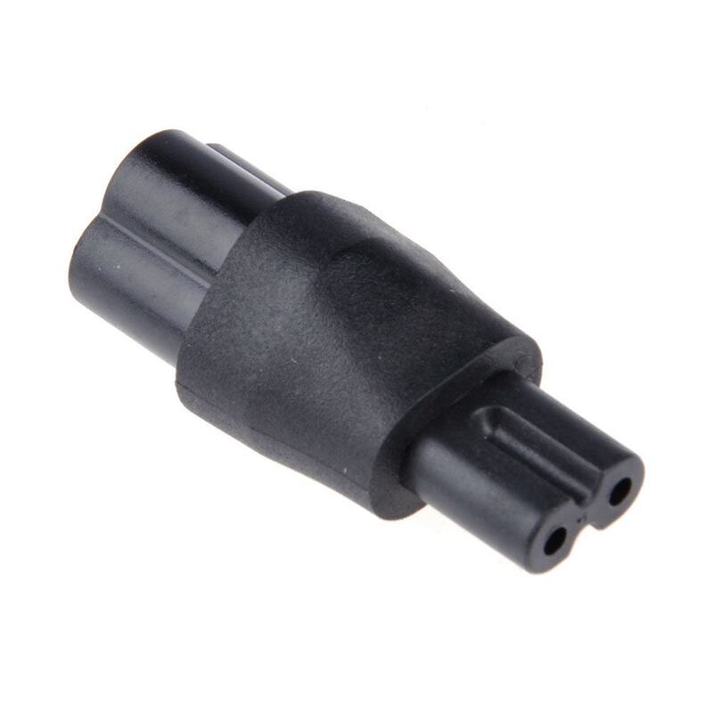 Adaptateur secteur IEC 320 C6 à C7, adaptateur secteur femelle Velcon IEC 3 pôles mâle à 2 pôles Figure 8, convertisseur secteur IEC C7 à C6