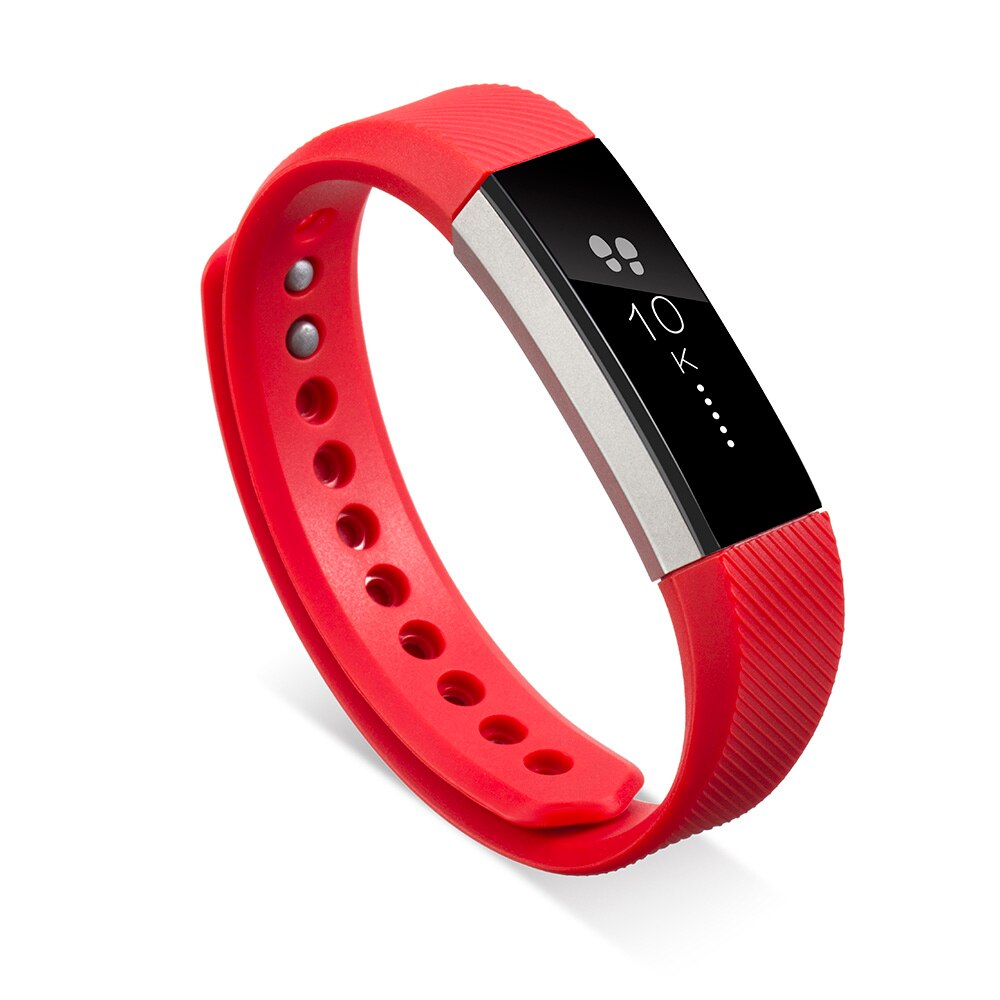 Zachte Siliconen Veilige Verstelbare Band Voor Fitbit Alta Band Polsband Riem Armband Horloge Vervanging Accessoires: 5