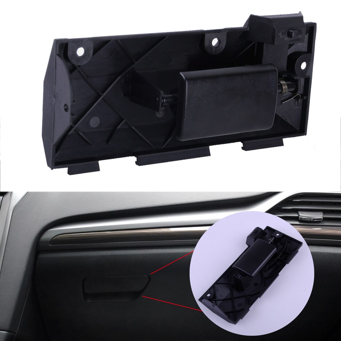 Citall 1362610 auton hansikaslokeron lukituslukko assy kahvan kansi sopii ford mondeoon  mk3 2000 2001 2002 2003 2004 2005 2006 2007 lhd