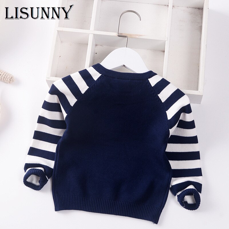 Kinderen Trui Jongens Trui Herfst Winter Kinderkleding Cartoon Tijger Mode Katoen Streep Baby Trui