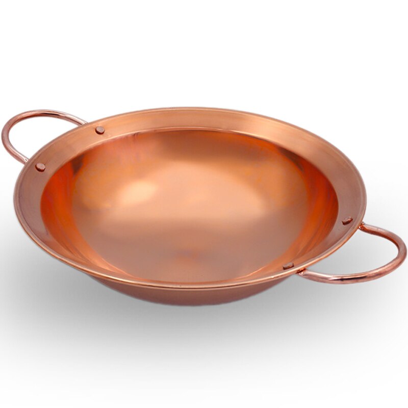Verdikte soeppotten van puur koper, klassieke chinese potten/gasbrander/kolenfornuis, alcoholische boiler/bbq-koker, steelpan