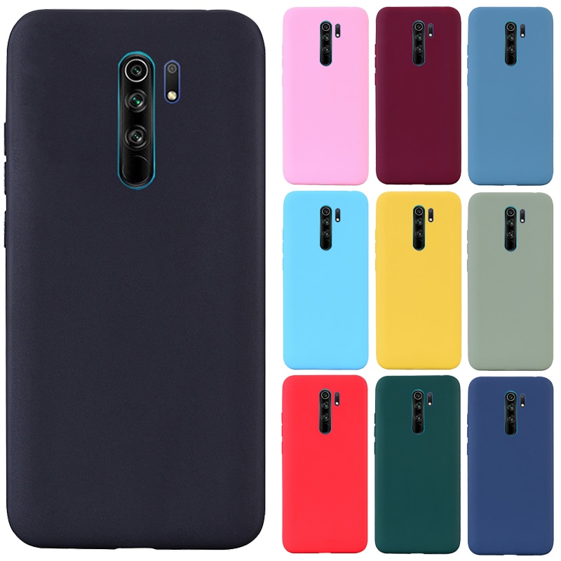 Silicone Case For Redmi 9 Case Soft Silicone Back Cover TPU Case on For Xiaomi Redmi 9 Redmi9 TPU For Xiaomi Redmi 9 Phone Cases