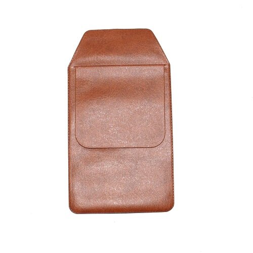 Multi Farben Stil Tasche Schutz Halter Für Stift Lecks Bleistift Fall Tasche Krankenhaus Schule Büro Liefert: PU Brown
