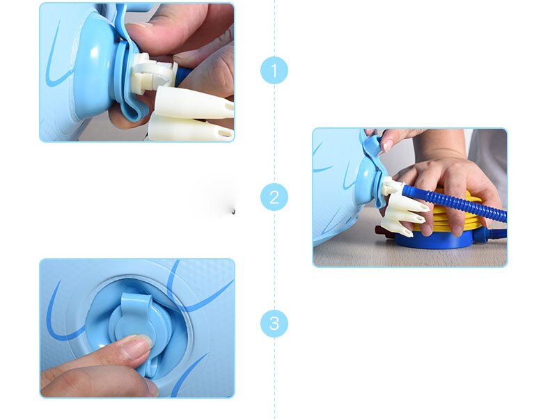 Los niños piscina inflable lindo pez globo piscina para bebé al aire libre playa piscina juguetes inflables para niños verano piscinas de agua