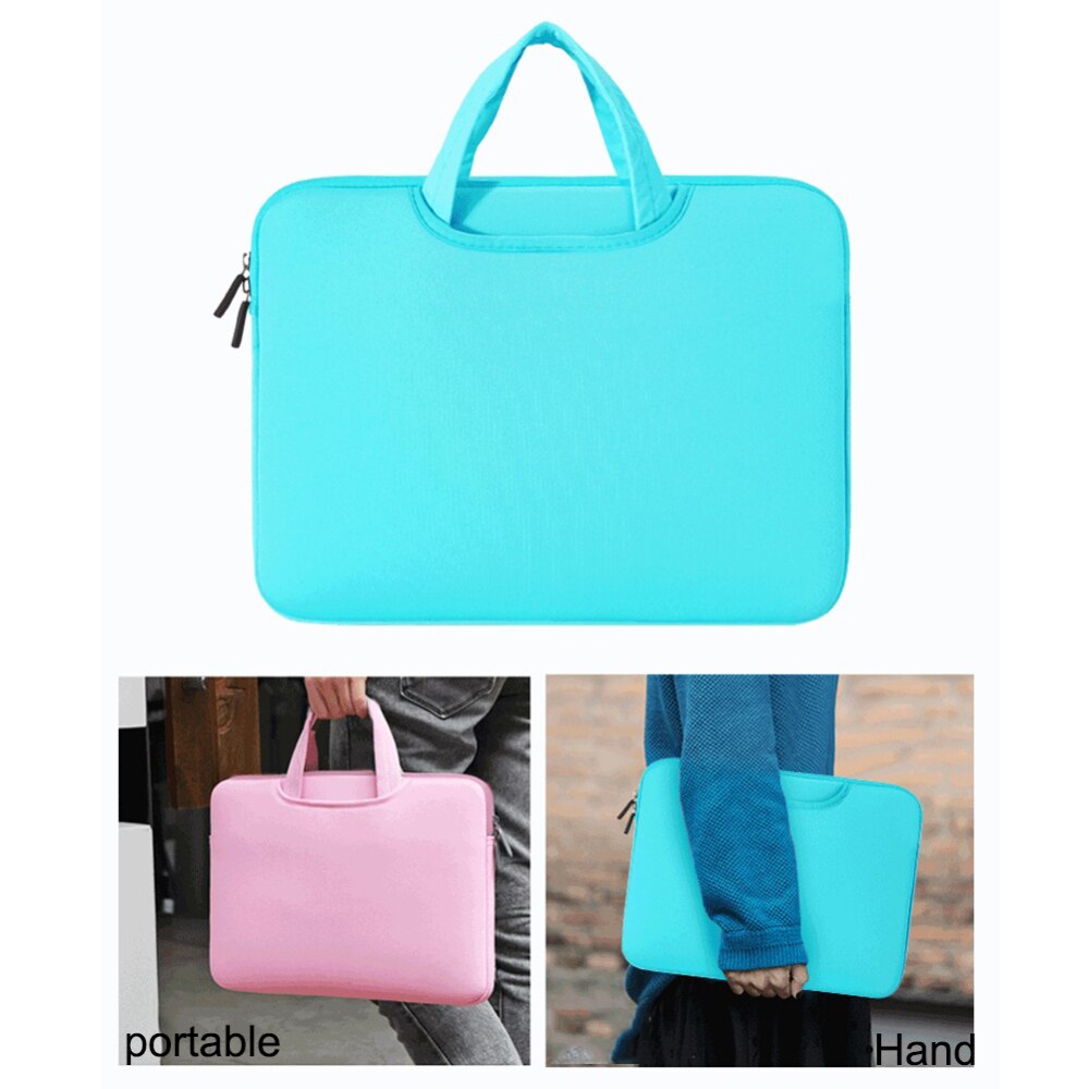 Buiten 11 inch laptoptas beschermhoes nylon voor macbook air pro schokbestendig en slijtvast laptophoes