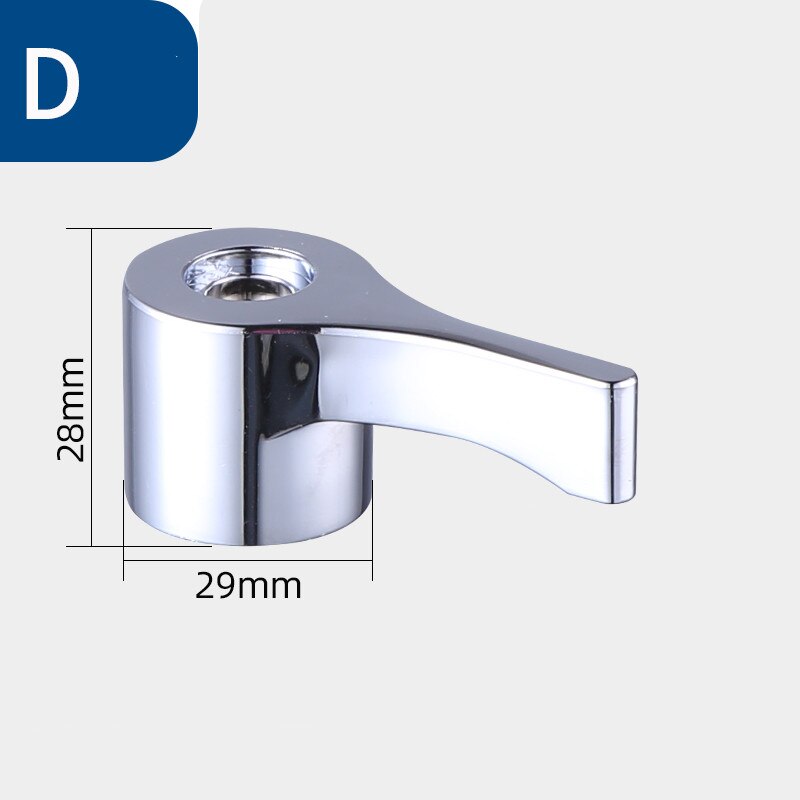 Universal hem kök badrum kran handtag spak mixer tillbehör badrum kran patron hårdvara tillbehör: D