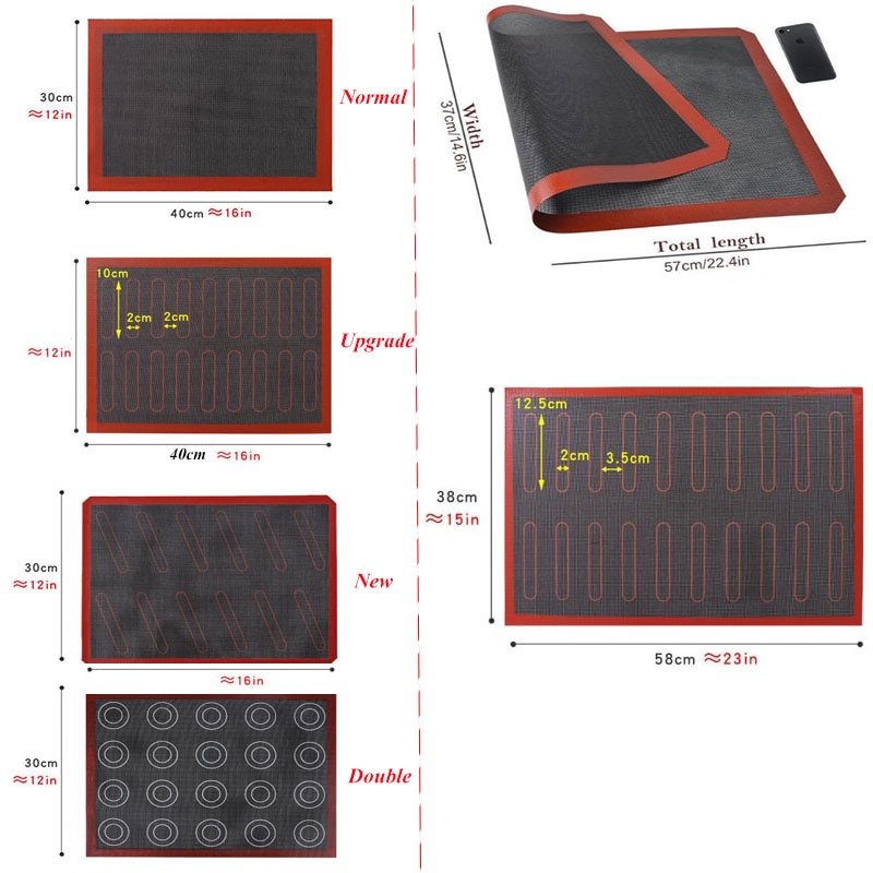 Geperforeerde Siliconen Bakken Mat Non-stick Oven Sheet Liner Bakkerij Tool Voor Cookie/Brood/Bitterkoekje Keuken Bakvormen accessoires