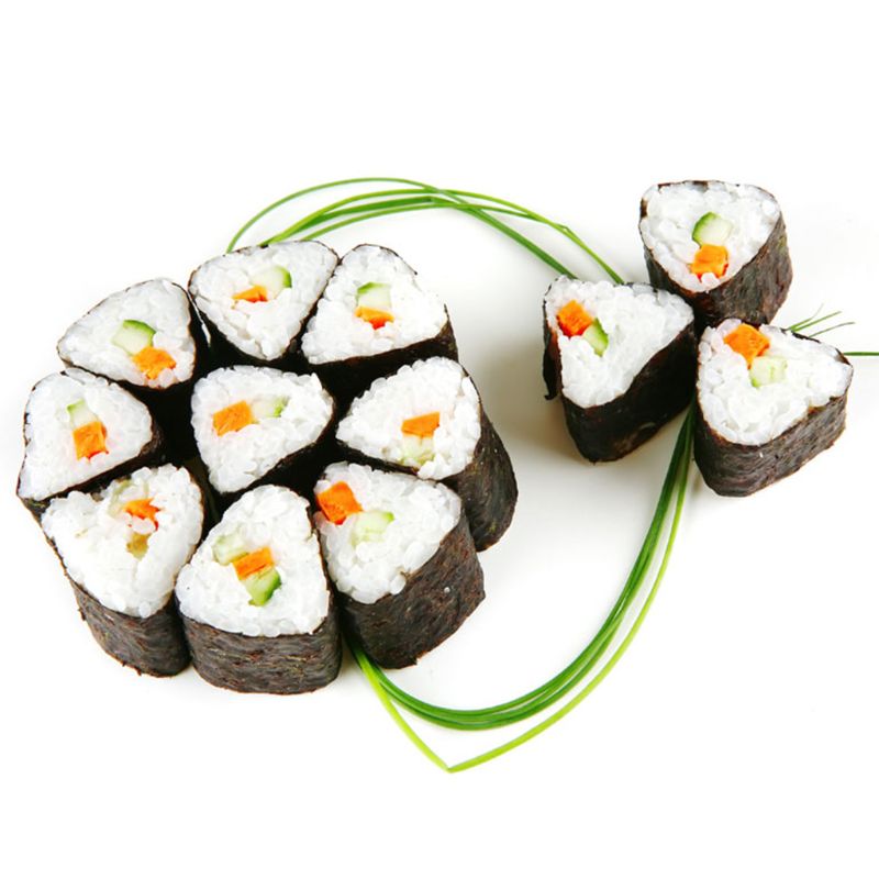 Juego de moldes para hacer Sushi, 11 Uds., equipo de fabricación de Sushi, Kit de molde de rollo, molde de pastel de bola de arroz japonés