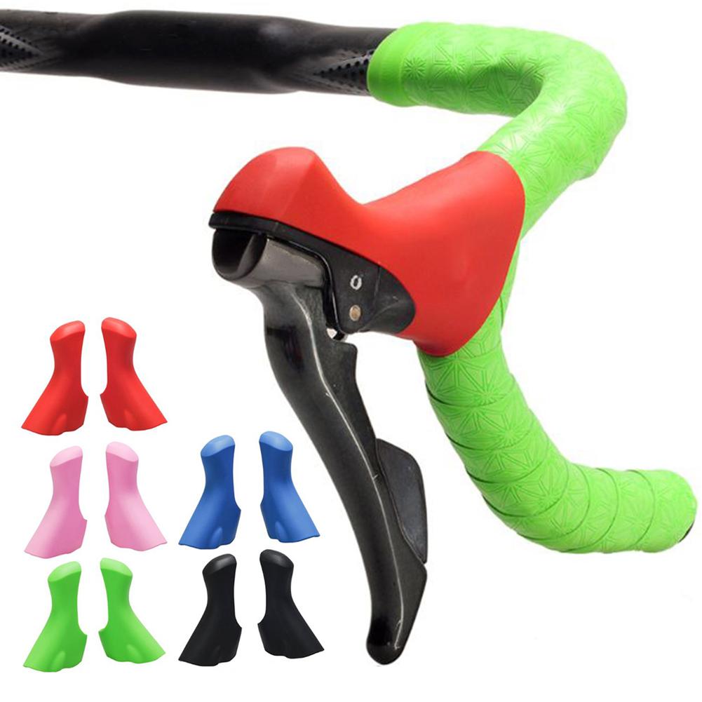 2Pcs Road Bike Shifting Handle Silicone Covers for Shimano ST-R2000/R3000/R3030 Bicycle Cycling Equipment Accessories