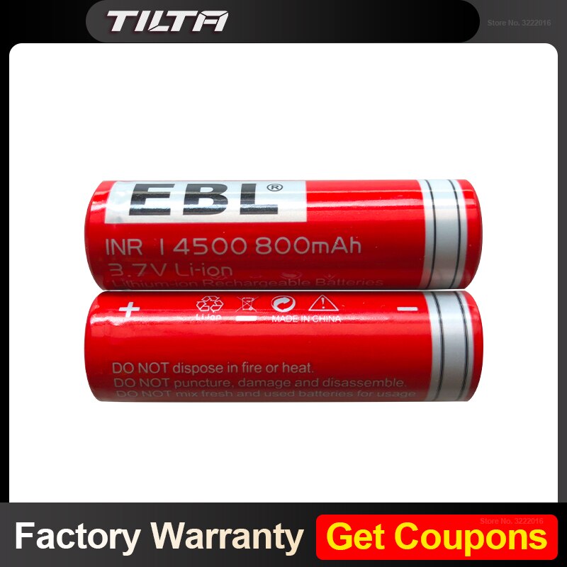 Tilta Nucleus N Nano Battery 3.7V 14500 for Follow Focus Motor Wireless Lens Control System