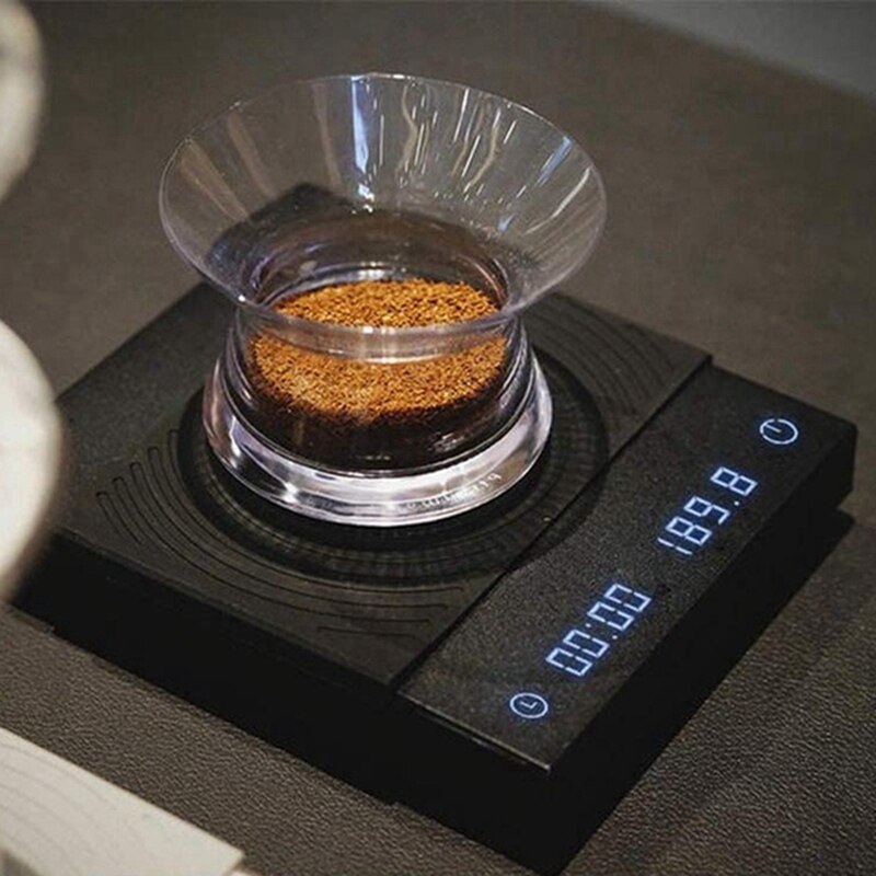 -Coffee Scale Portable Smart Digital Food Scale Electronic Drip Coffee Scale with Timer 2Kg