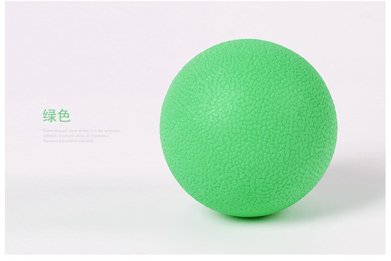 Profondo Rilassante Muscolare Palla Massaggio Palla Curvo Bastone di Massaggio Dei Punti di Agopuntura Massaggio Palla Guarigione Palla Massaggio Palla di Fitness: Fascia Single Ball Green