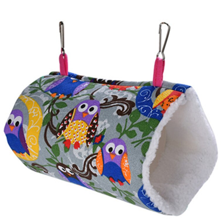 Small Pet Sleeping Bed Graffiti Pet Bed Hamster Hedgehog My Neighbor Totoro Parrot Tunnel Hammock Hamster Tunnel Toy Pet Tools: 09 L