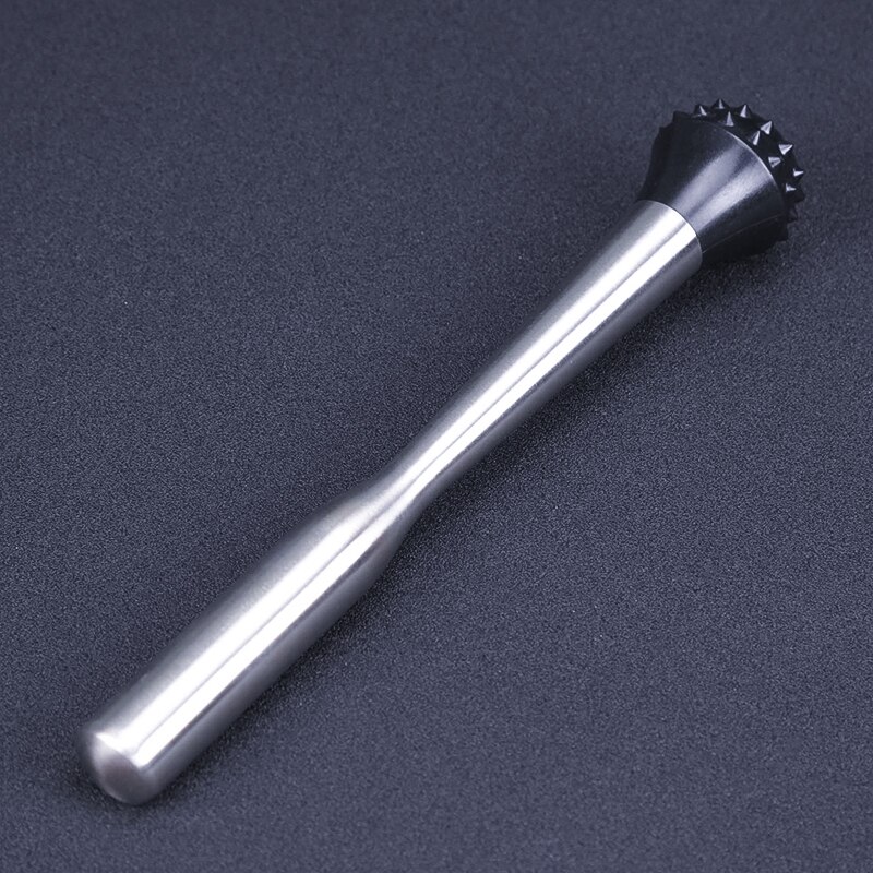 25cm Bar Cocktail Muddler Mojito Sharp Wolf Teeth Grandado