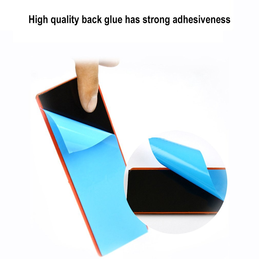 10 Pcs Zware Auto Reflectoren Rechthoekige Oranje Reflecterende Strips Oranje Langwerpige Rechthoekige Trailer Reflectoren