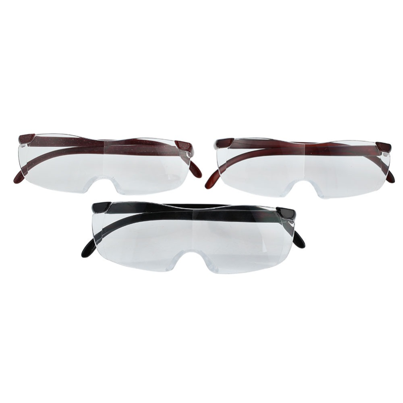 250 Graden Vision Bril Vergrootglas Vergrootglas Eyewear Leesbril Draagbare Voor Ouders Verziend Vergroting