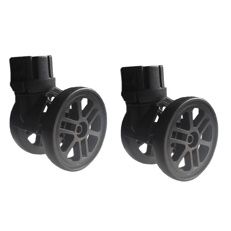 Suitcase Luggage Replacement Accessories Dismountable Removable Universal Wheels Plug-In Detachable Wheel Pulley Repair Parts