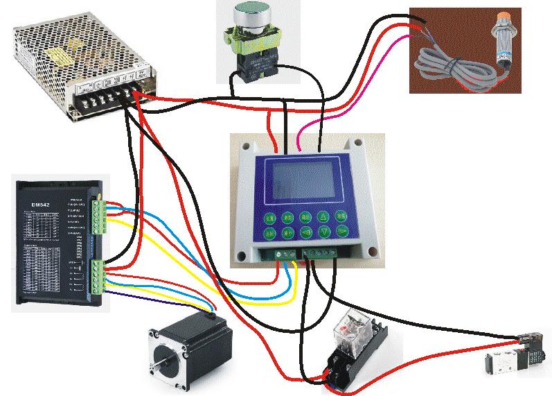 XJ-90 Programmeerbare Eenassige Stappenmotor/Servo Motor Controller/Vervangt Plc Industriële Controller