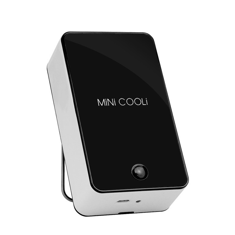 Draagbare Handheld Mini Cooli USB Fan bureau airconditioner bevochtiging koeling Oplaadbare Fan Geënt Wimpers Droger