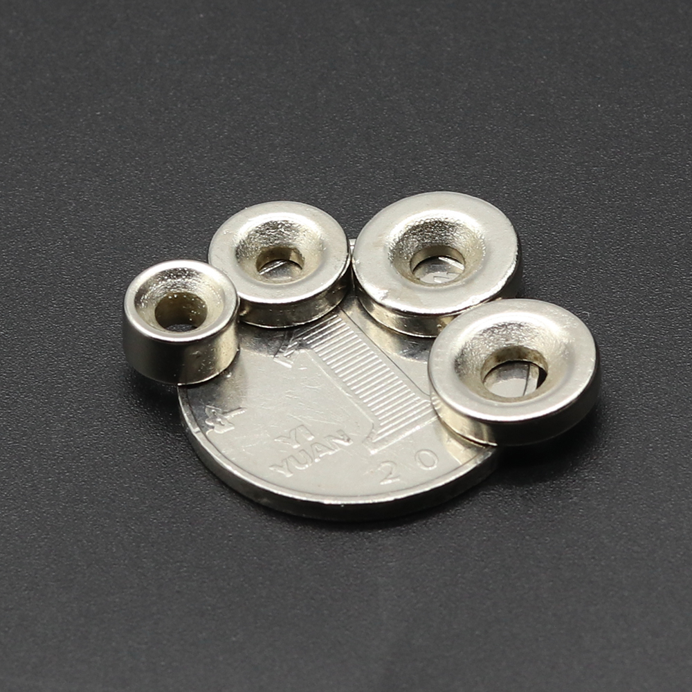 Superstarker runder Magnet mit Löchern, Kühlschrankmagnet für Kühlschrank, Heimwerken, Gebäude, Wissenschaftliche, Bastelarbeiten und Büromagnete