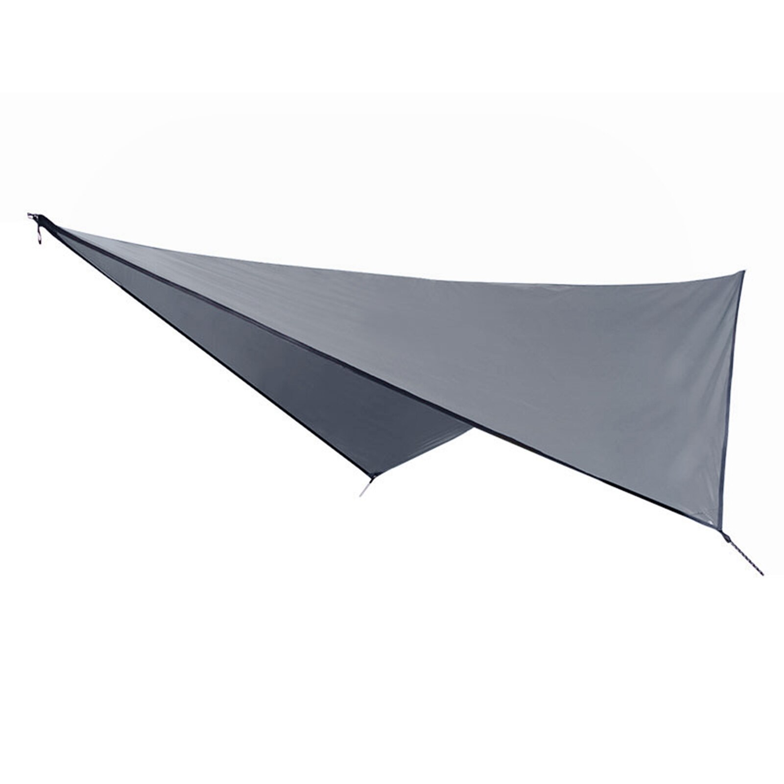 Outdoor camping waterdichte tarp lichtgewicht luifel zonnescherm parasol luifel: Grijs