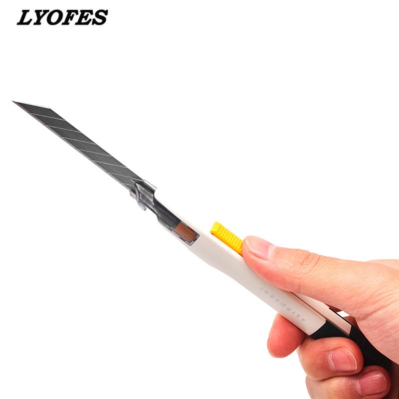 Utility Knife Box Cutter Knives Japanese Stationery Knife Precision with Blades Paper Cutter Metal Work Art Knife