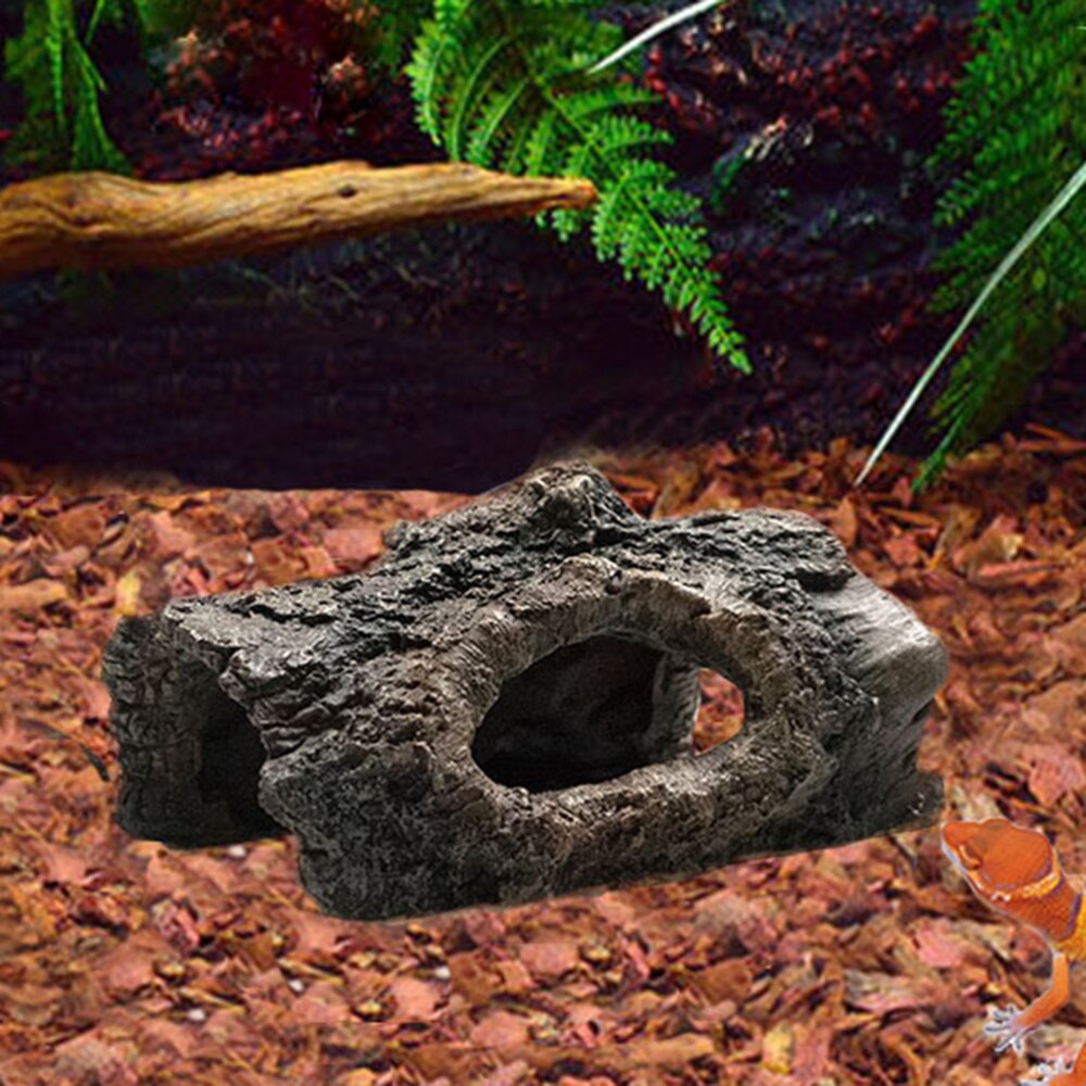 Reptielenlandschapsdecoratie aquarium harsambacht reptielen schuilplaats voor spin schorpioen hagedis