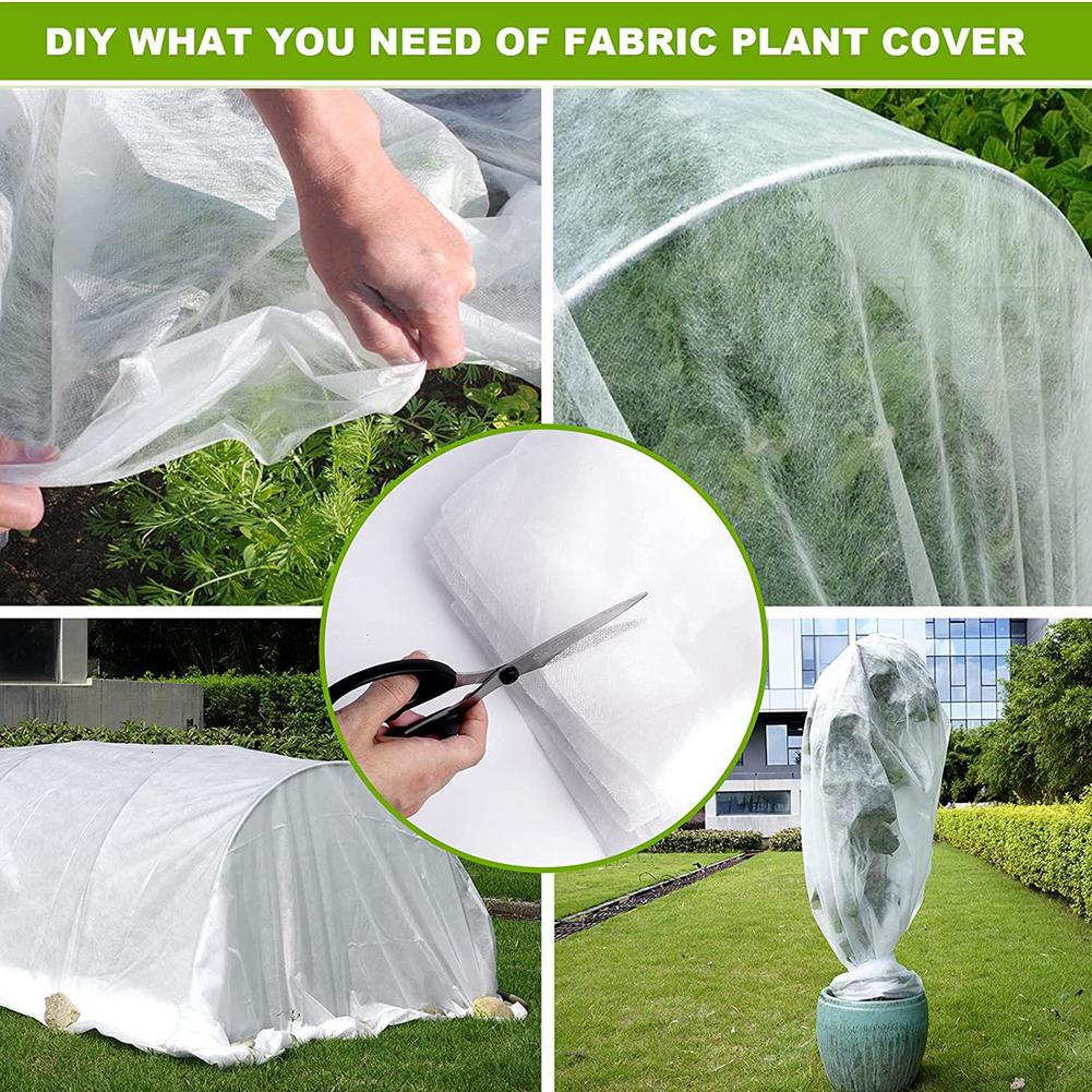 Floating Row Plant Cover Crop Plant Protective Fabric Frost Cloth Freeze Protection Plant Support And Care Garden Supplies