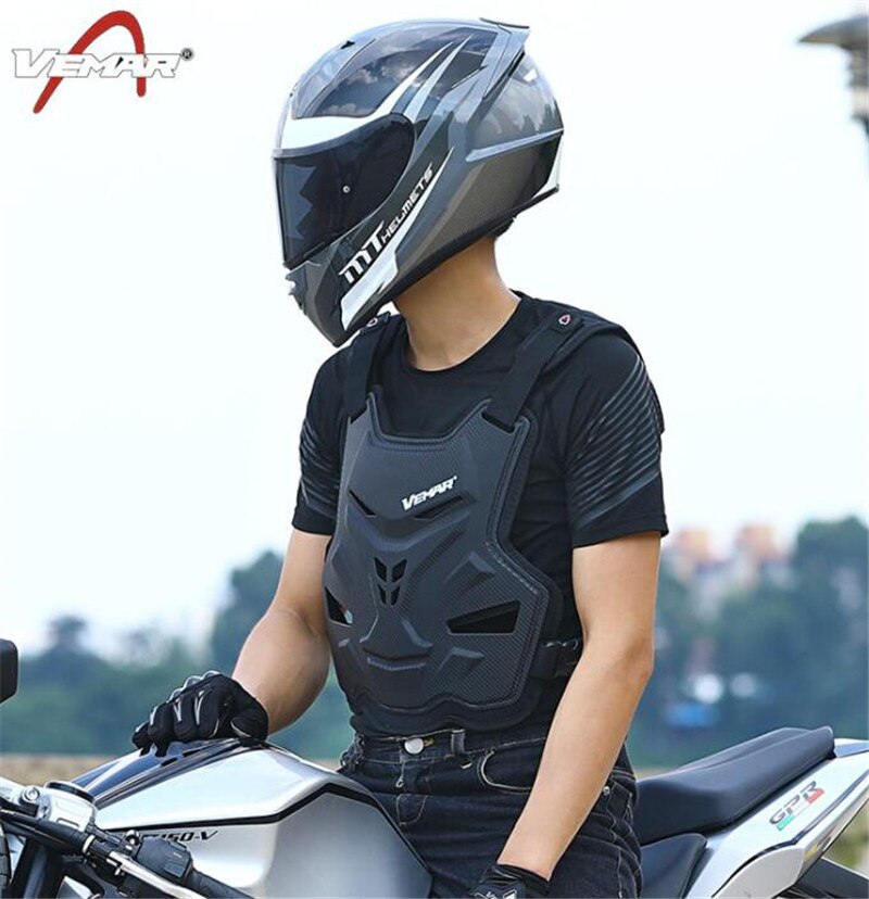 Vemar motorcykel rustning vest motorcykel beskyttelse motorcykel bryst rygbeskytter rustning motocross racing vest beskyttelsesudstyr