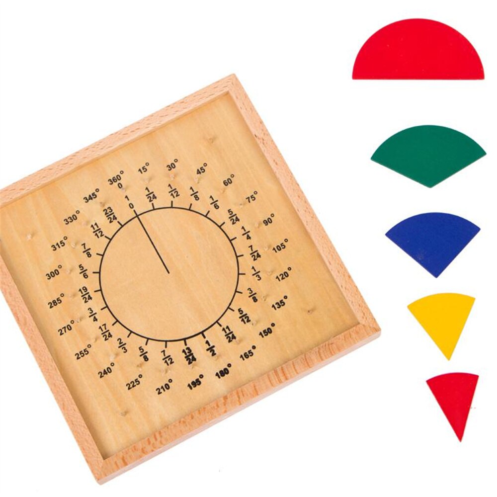 Fraction Circle Maths Learning Aids Mathematics Teaching tools Learning Resource