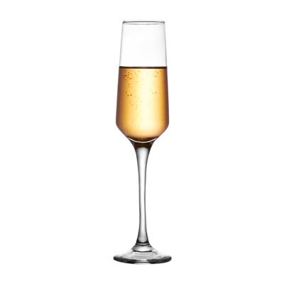 Gold Trim Champagne Flute Glasses Cocktail Glasses Elegantly Hand Blown, Lead Free, Champagne Cups: tiny times