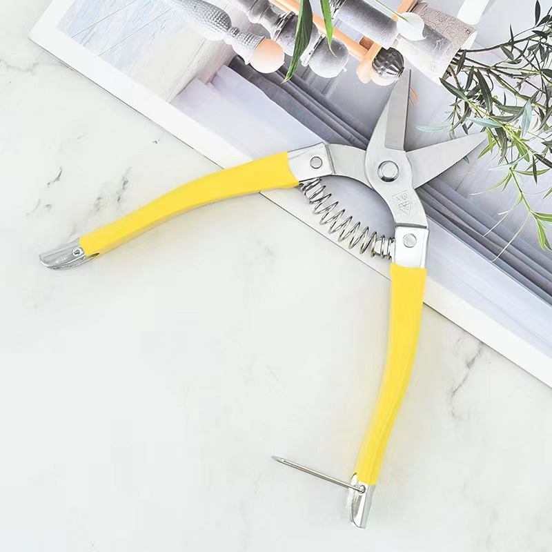 Gartenarbeit Schere Hand Pruner Gartenschere Trimmen Schere Mit Gerade Ellenbogen Edelstahl Klingen Für Anlage Garten Werkzeuge