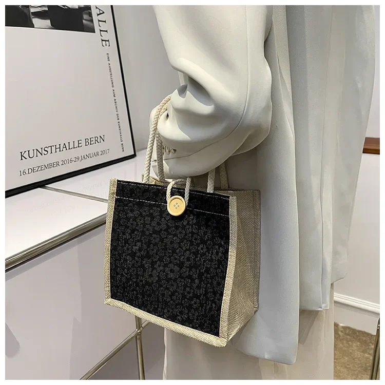 Sac à main de créateur de luxe pour femme, , esthétique, sac à bento, sac de travail, sortie, 2023: Black