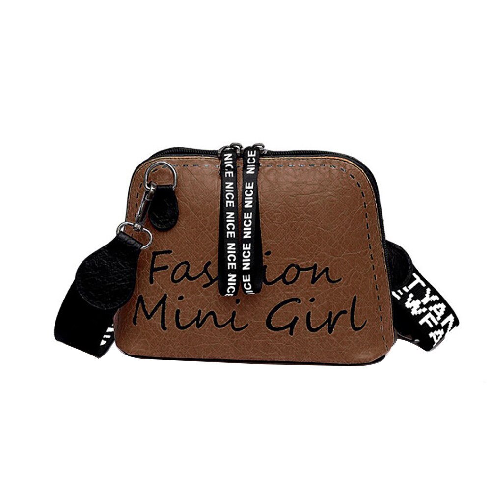 Bolso bandolera para mujer, de , estilo Wild, # YJ: Brown