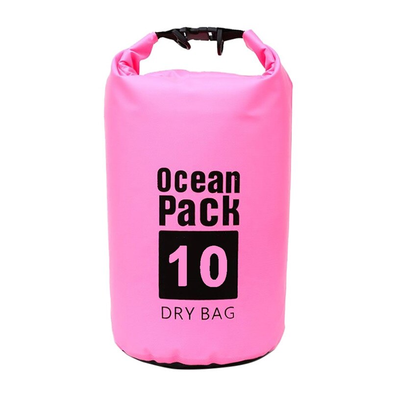 Bolsas al aire libre para canoa flotante kayak Camping bolsa seca mochila 10L impermeable #4j08: F
